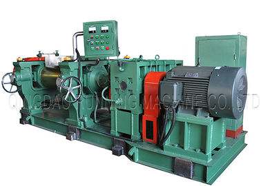 Máquina de borracha 75kw 55kw do moinho de mistura de 2 rolos com o misturador conservado em estoque automático