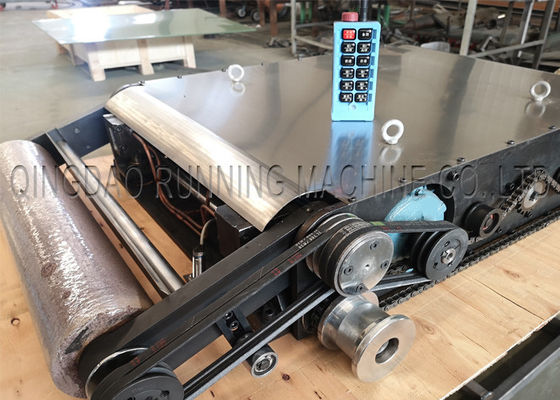 Máquina de limpeza de placas de prensa de vulcanização Q345 Material